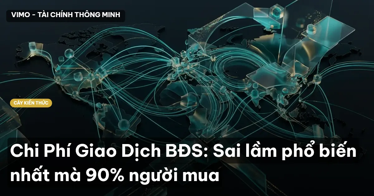 Chi Phí Giao Dịch BĐS: Sai lầm phổ biến nhất mà 90% người mua