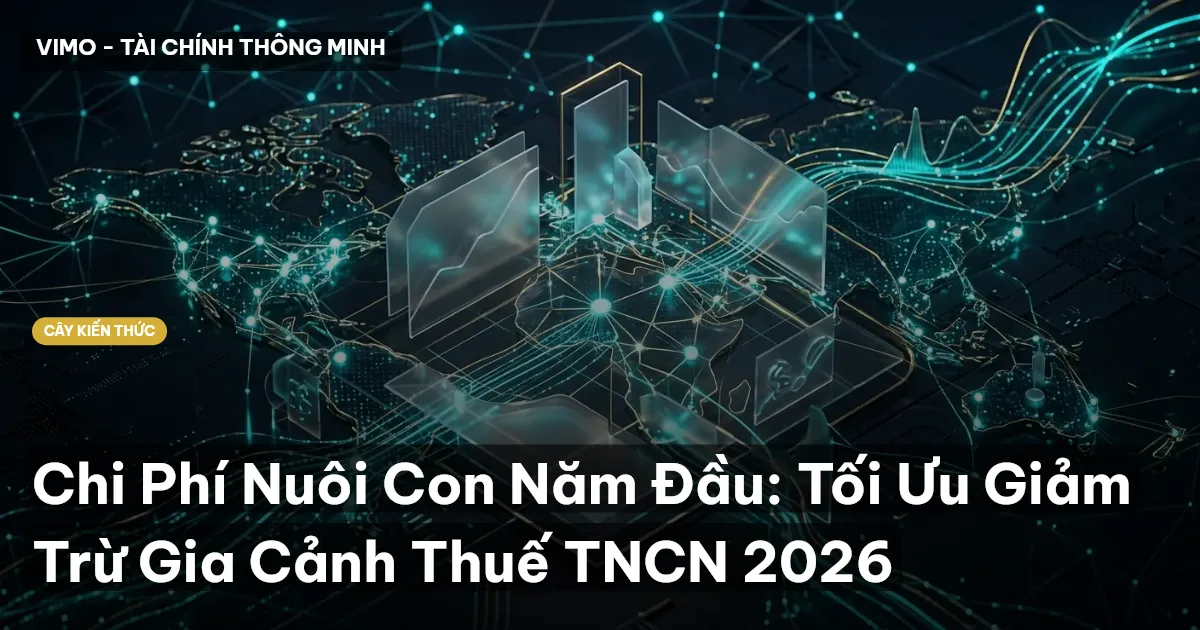 Chi Phí Nuôi Con Năm Đầu: Tối Ưu Giảm Trừ Gia Cảnh Thuế TNCN 2026