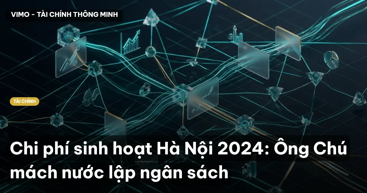 chi phí sinh hoạt Hà Nội 2024
