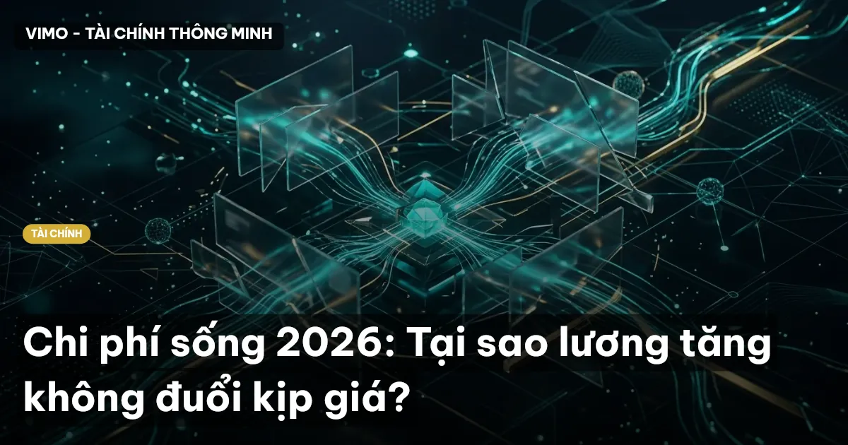 Chi phí sống 2026: Tại sao lương tăng không đuổi kịp giá?