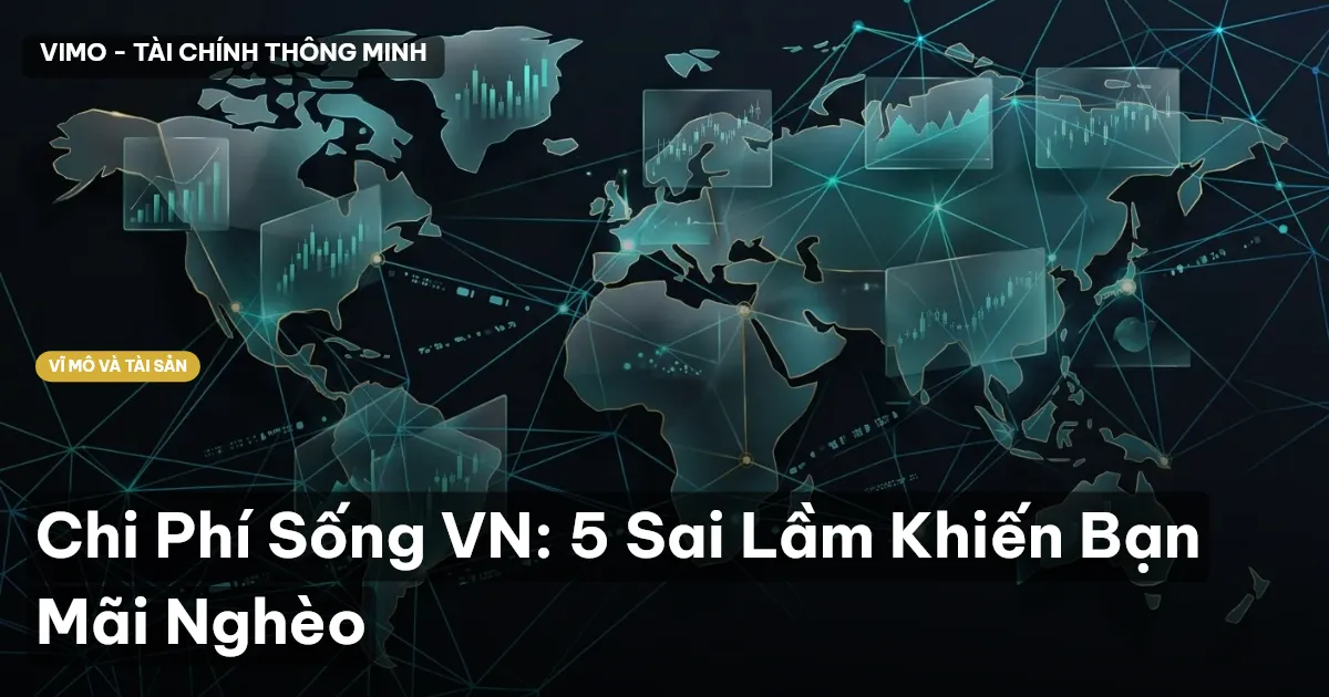 Chi Phí Sống VN: 5 Sai Lầm Khiến Bạn Mãi Nghèo