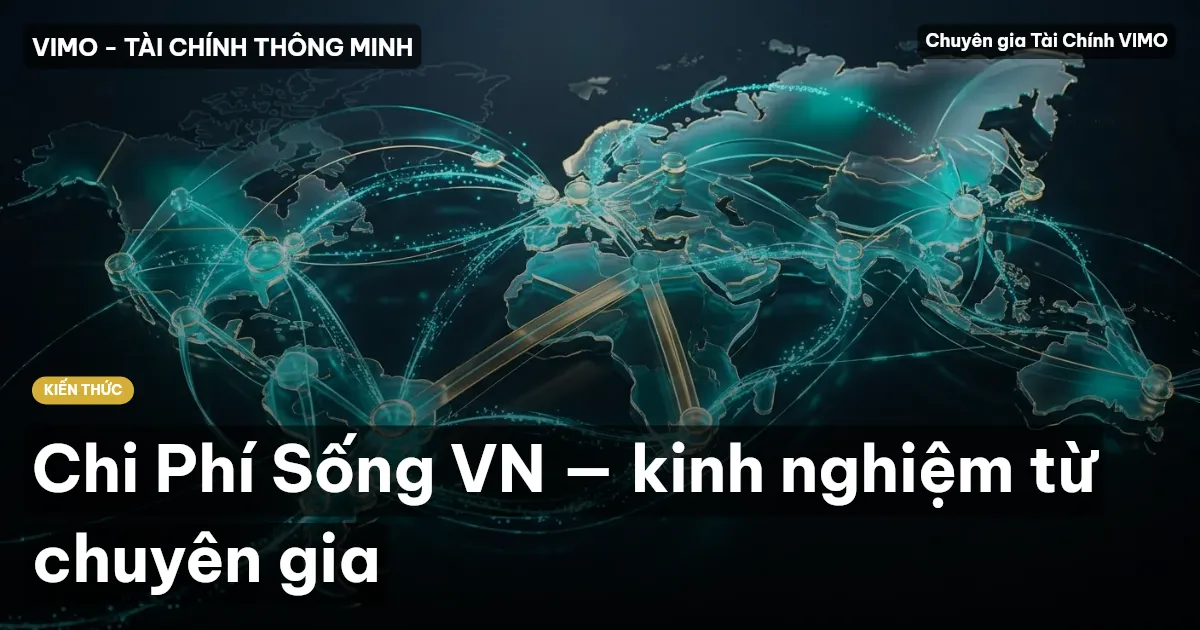 Chi Phí Sống VN — kinh nghiệm từ chuyên gia