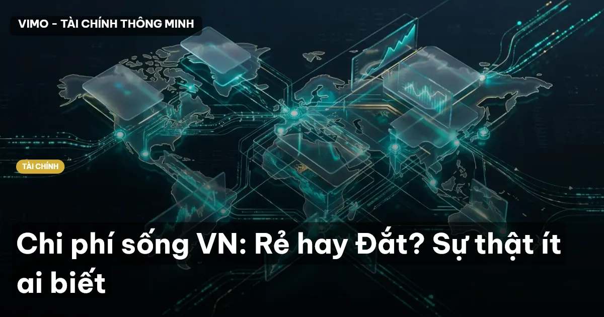 Chi phí sống VN: Rẻ hay Đắt? Sự thật ít ai biết