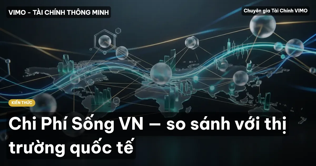 Chi Phí Sống VN — so sánh với thị trường quốc tế