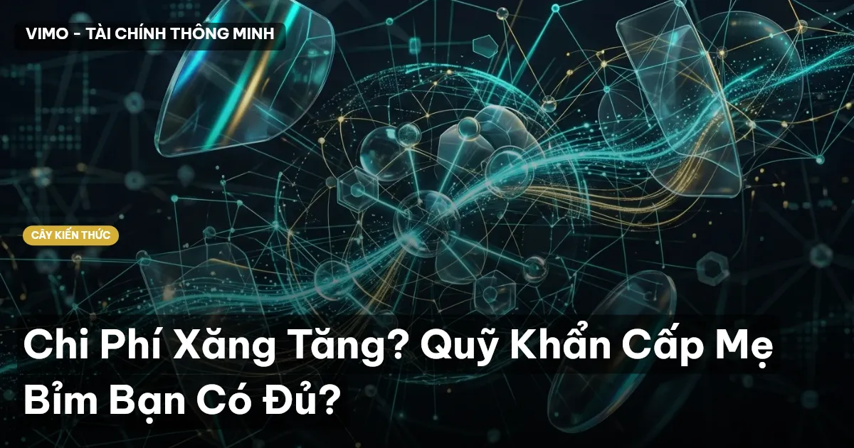 Chi Phí Xăng Tăng? Quỹ Khẩn Cấp Mẹ Bỉm Bạn Có Đủ?