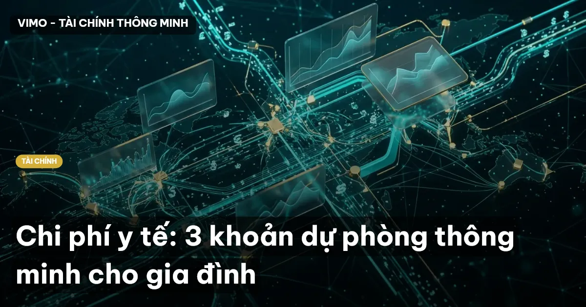 Chi phí y tế: 3 khoản dự phòng thông minh cho gia đình