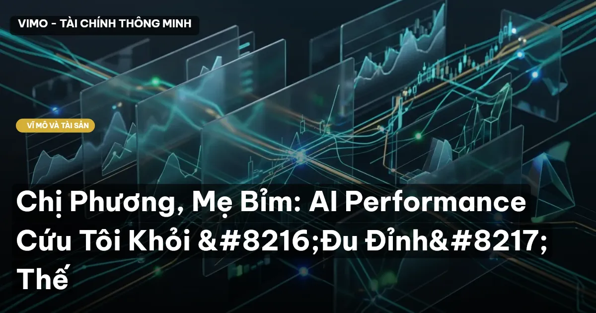 Chị Phương, Mẹ Bỉm: AI Performance Cứu Tôi Khỏi 'Đu Đỉnh' Thế