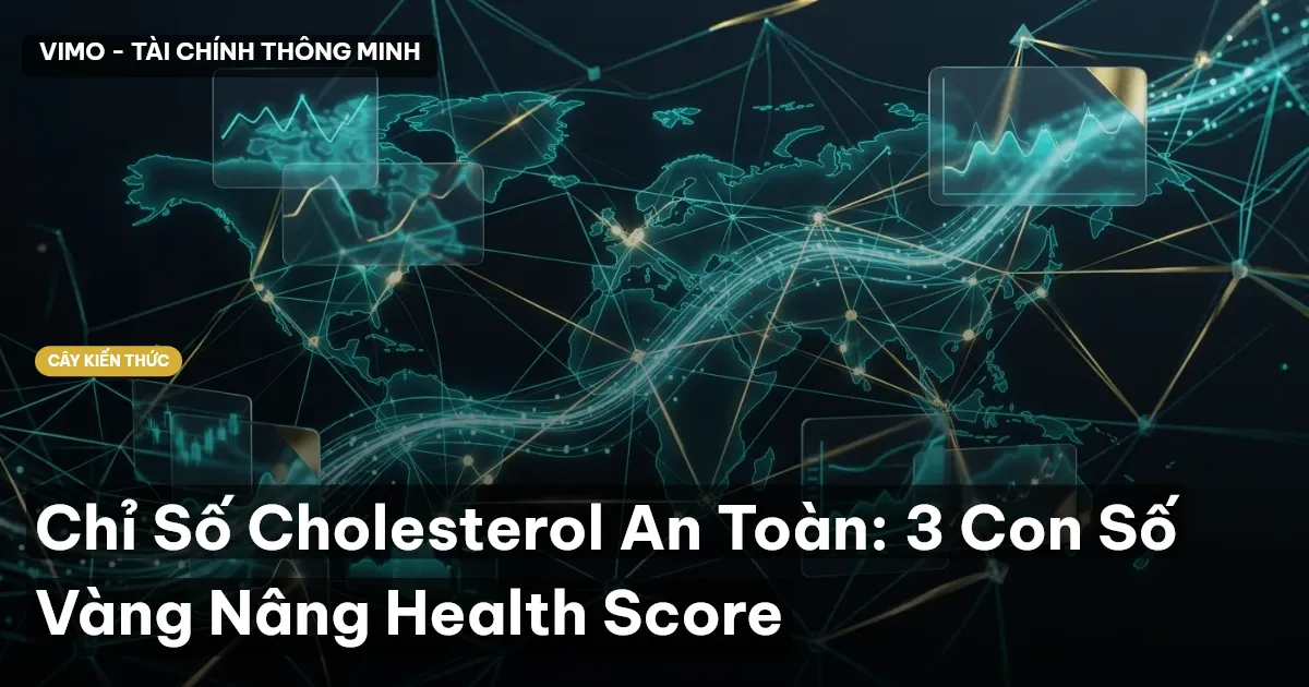 Chỉ Số Cholesterol An Toàn: 3 Con Số Vàng Nâng Health Score