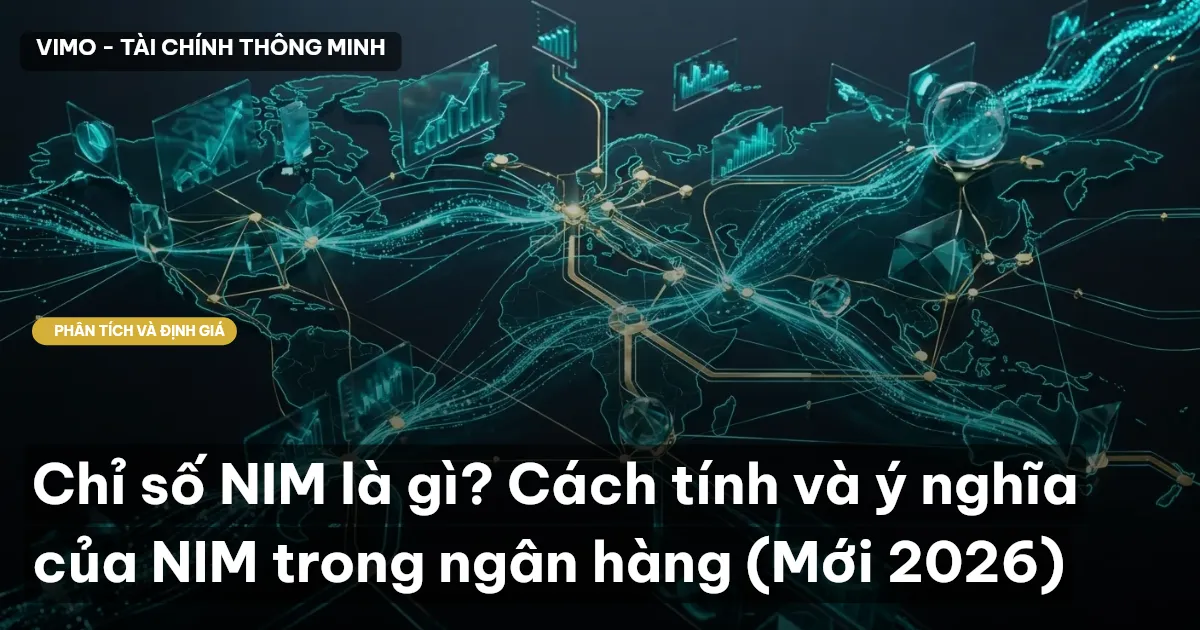 Chỉ số NIM là gì? Cách tính và ý nghĩa của NIM trong ngân hàng (Mới 2026)
