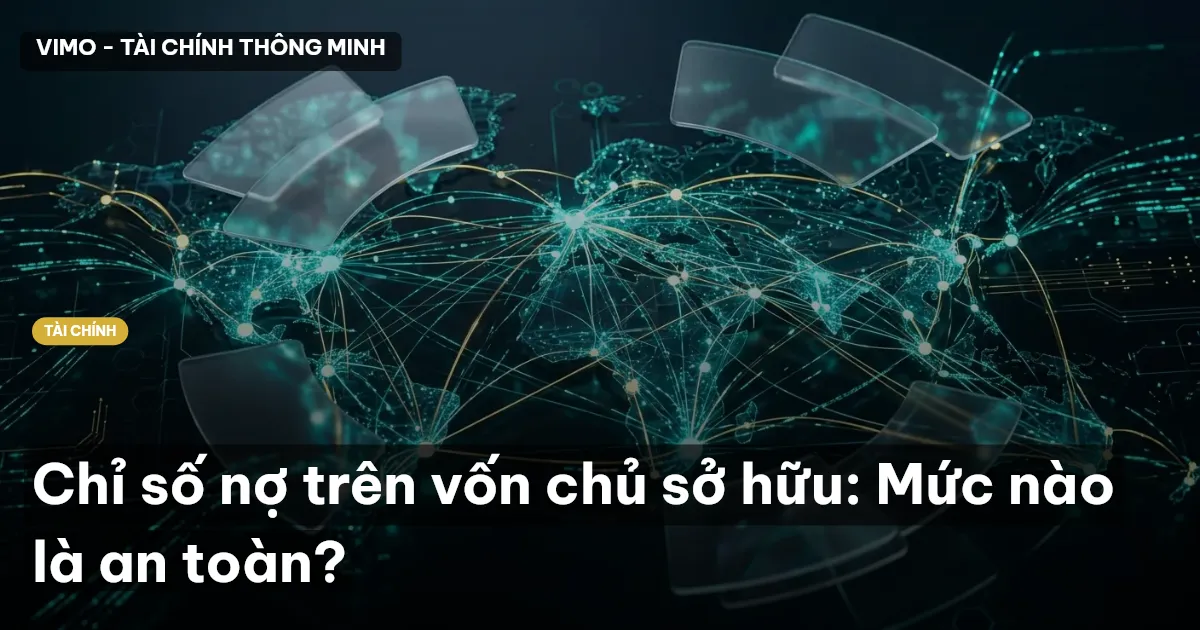 Chỉ số nợ trên vốn chủ sở hữu: Mức nào là an toàn?