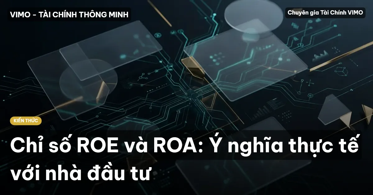 Chỉ số ROE và ROA: Ý nghĩa thực tế với nhà đầu tư