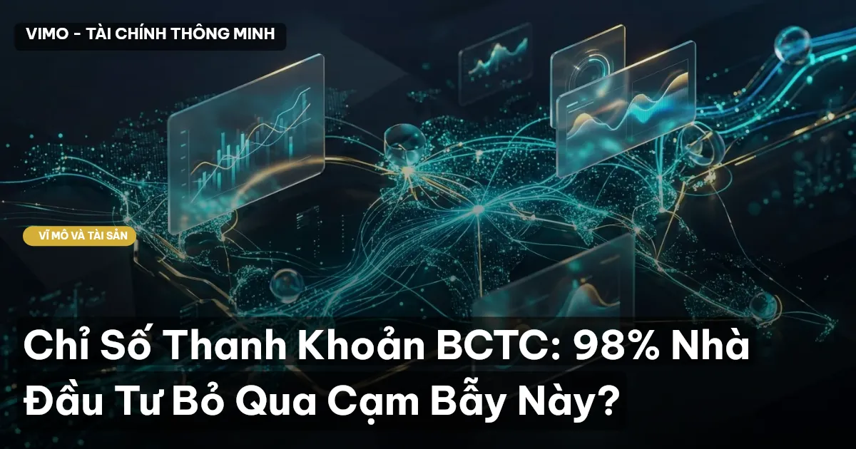 Chỉ Số Thanh Khoản BCTC: 98% Nhà Đầu Tư Bỏ Qua Cạm Bẫy Này?