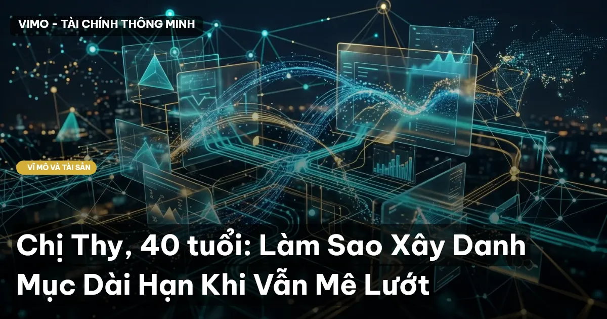 Chị Thy, 40 tuổi: Làm Sao Xây Danh Mục Dài Hạn Khi Vẫn Mê Lướt