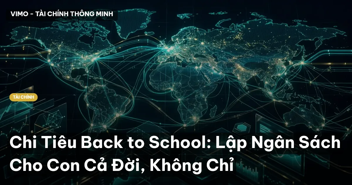 Chi Tiêu Back to School: Lập Ngân Sách Cho Con Cả Đời, Không Chỉ