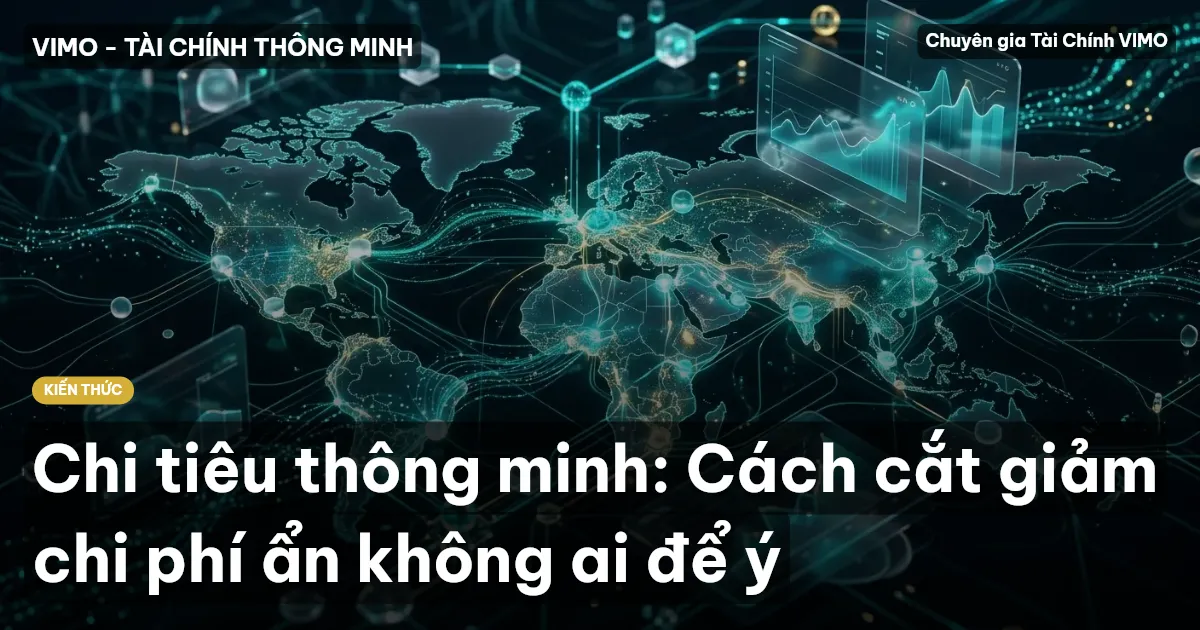 Chi tiêu thông minh: Cách cắt giảm chi phí ẩn không ai để ý