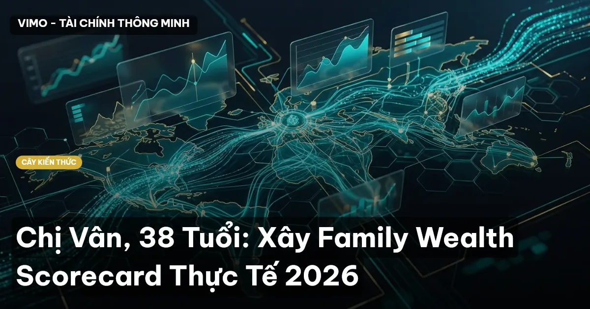 Chị Vân, 38 Tuổi: Xây Family Wealth Scorecard Thực Tế 2026