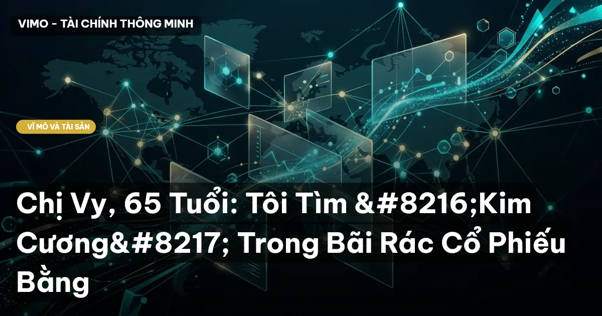 Chị Vy, 65 Tuổi: Tôi Tìm 'Kim Cương' Trong Bãi Rác Cổ Phiếu Bằng