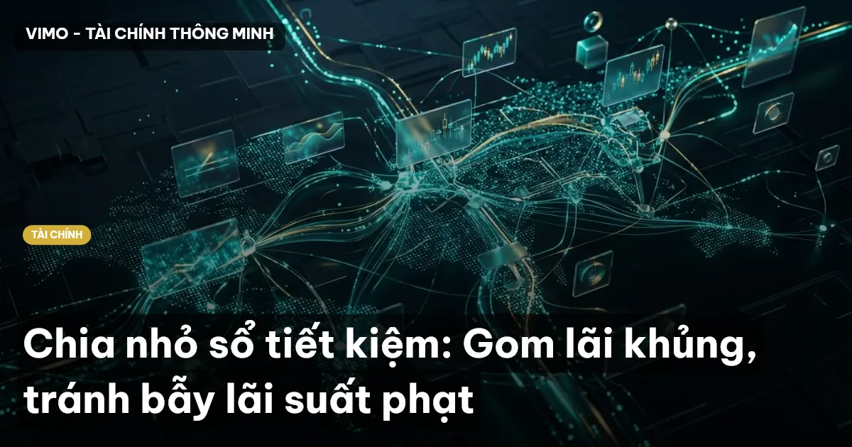 chia nhỏ sổ tiết kiệm