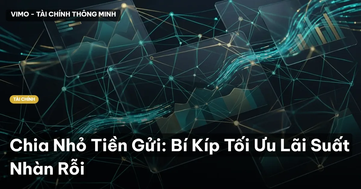 Chia Nhỏ Tiền Gửi: Bí Kíp Tối Ưu Lãi Suất Nhàn Rỗi