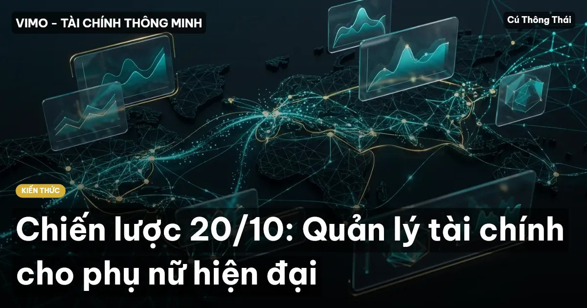 Chiến lược 20/10: Quản lý tài chính cho phụ nữ hiện đại