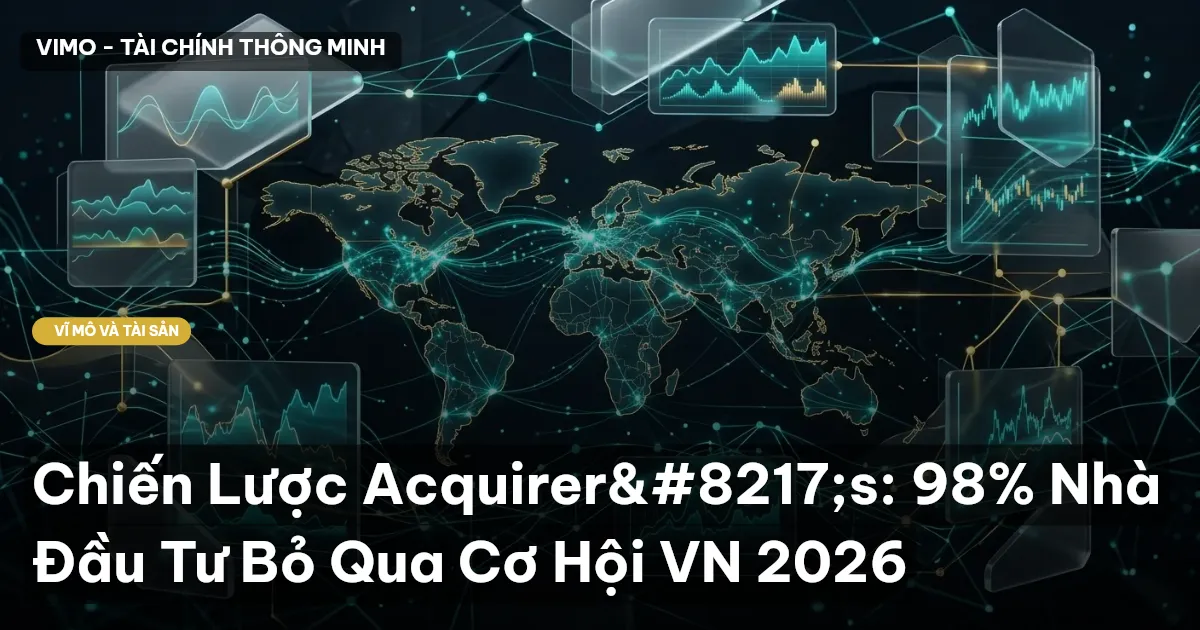 Chiến Lược Acquirer’s: 98% Nhà Đầu Tư Bỏ Qua Cơ Hội VN 2026