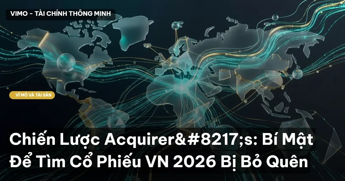 Chiến Lược Acquirer’s: Bí Mật Để Tìm Cổ Phiếu VN 2026 Bị Bỏ Quên
