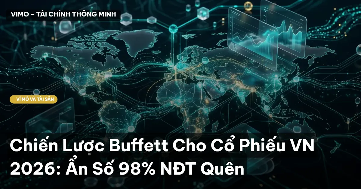 Chiến Lược Buffett Cho Cổ Phiếu VN 2026: Ẩn Số 98% NĐT Quên