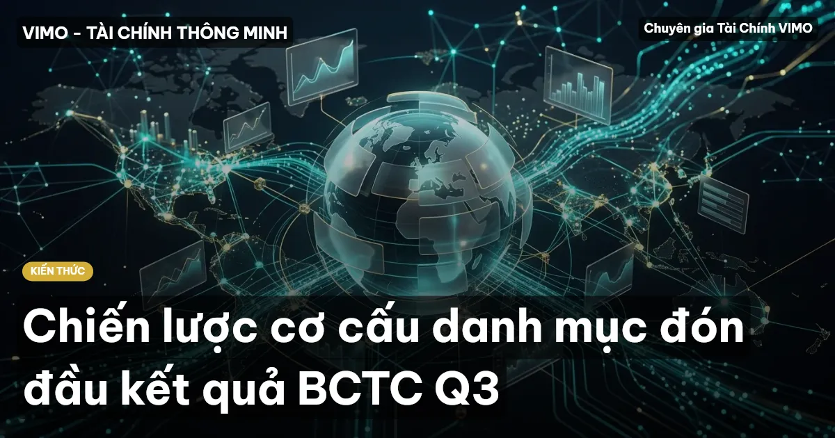 Chiến lược cơ cấu danh mục đón đầu kết quả BCTC Q3