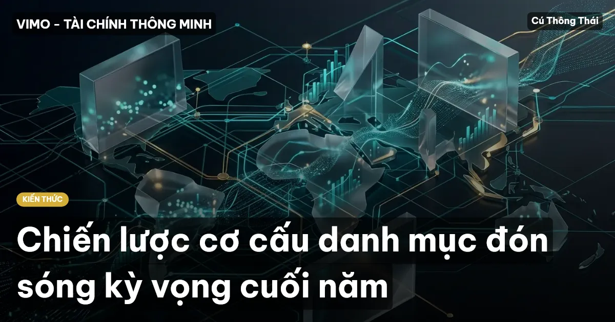 Chiến lược cơ cấu danh mục đón sóng kỳ vọng cuối năm