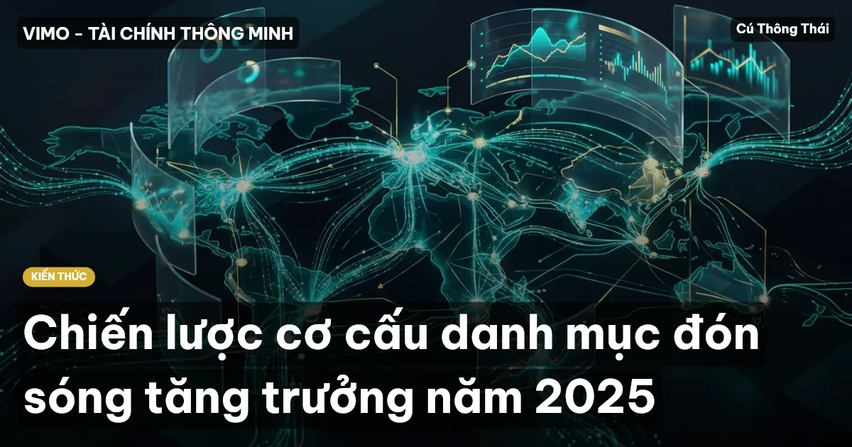 Chiến lược cơ cấu danh mục đón sóng tăng trưởng năm 2025