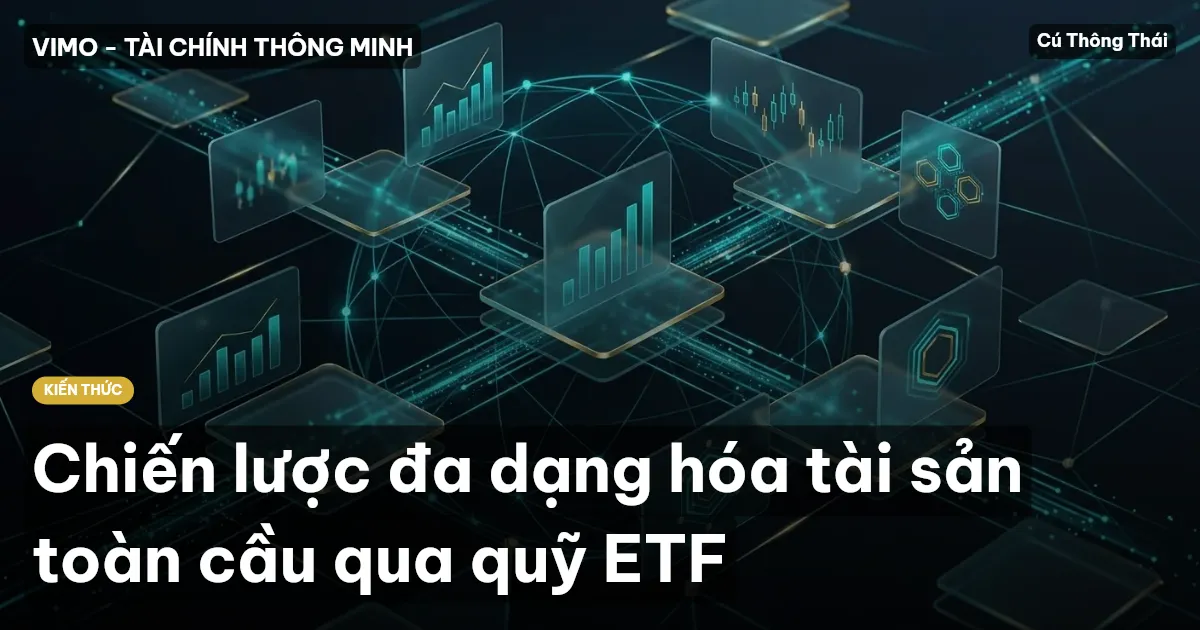 Chiến lược đa dạng hóa tài sản toàn cầu qua quỹ ETF