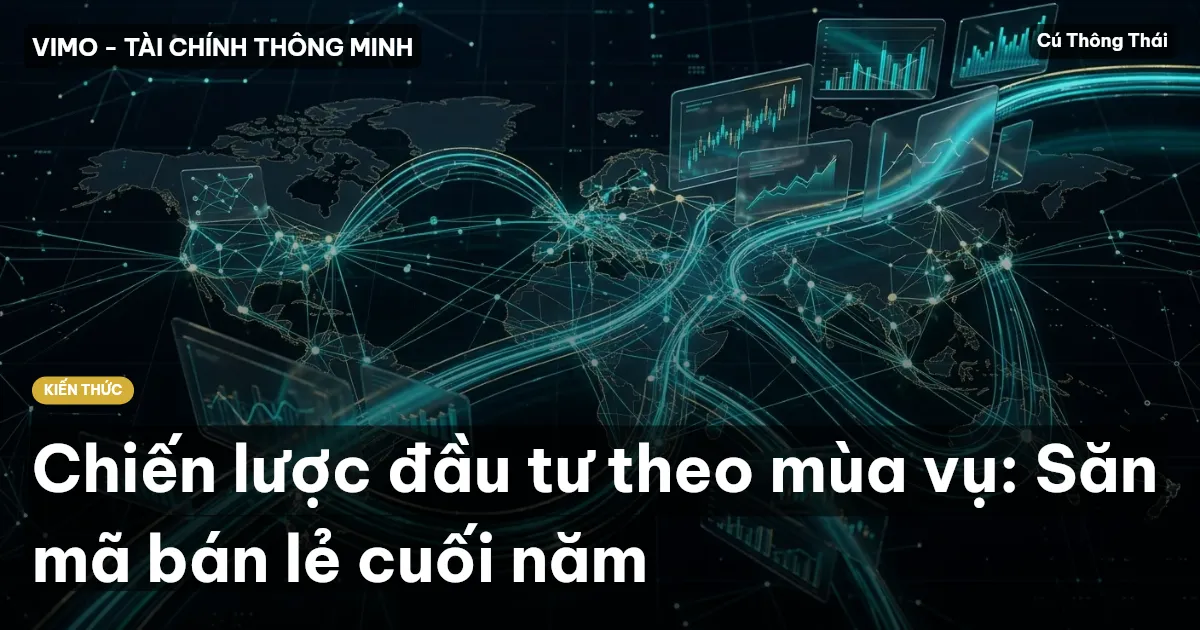 Chiến lược đầu tư theo mùa vụ: Săn mã bán lẻ cuối năm