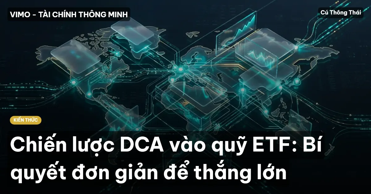 Chiến lược DCA vào quỹ ETF: Bí quyết đơn giản để thắng lớn