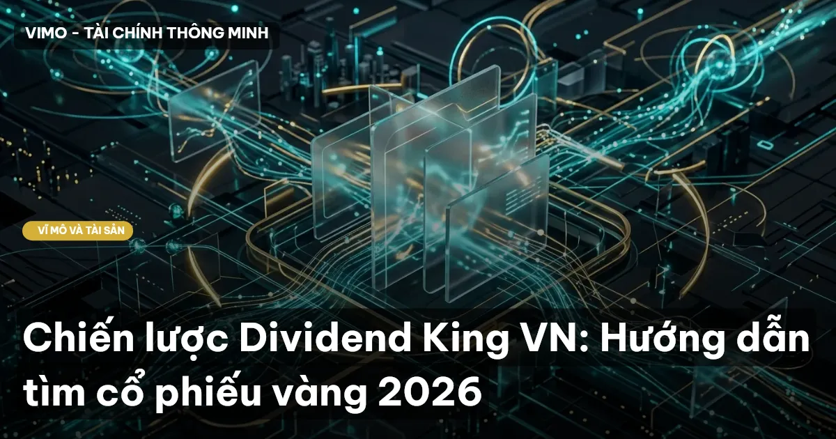 Chiến lược Dividend King VN: Hướng dẫn tìm cổ phiếu vàng 2026