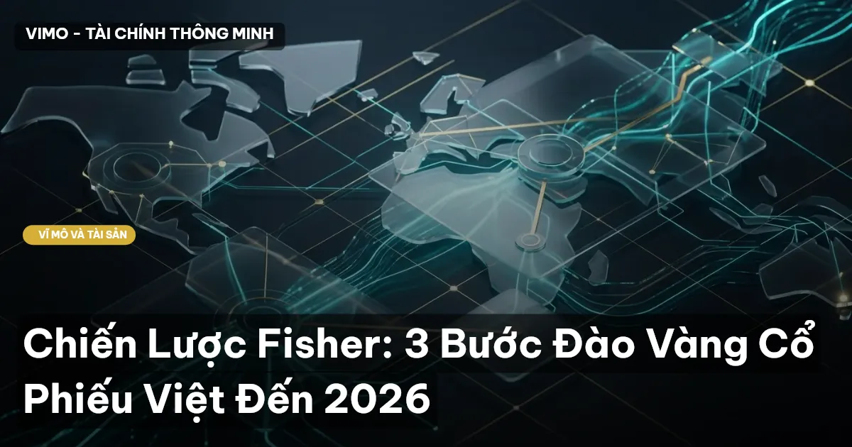 Chiến Lược Fisher: 3 Bước Đào Vàng Cổ Phiếu Việt Đến 2026