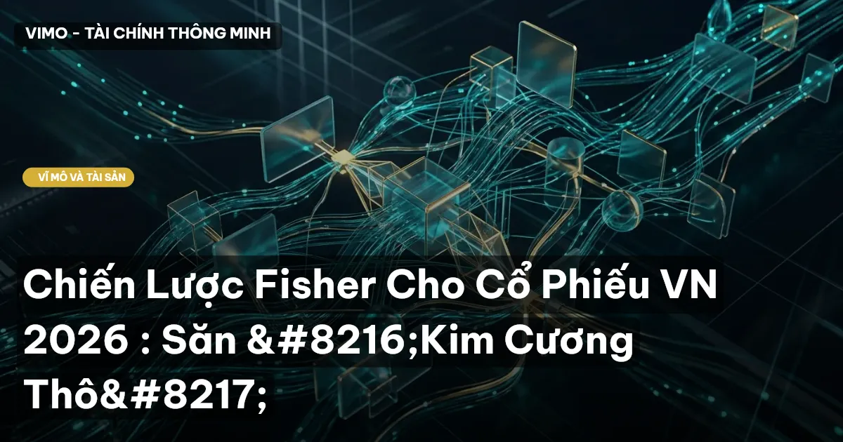Chiến Lược Fisher Cho Cổ Phiếu VN 2026 : Săn ‘Kim Cương Thô’