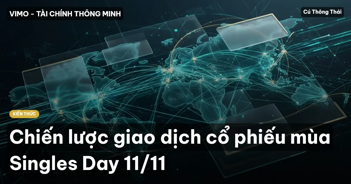 Chiến lược giao dịch cổ phiếu mùa Singles Day 11/11