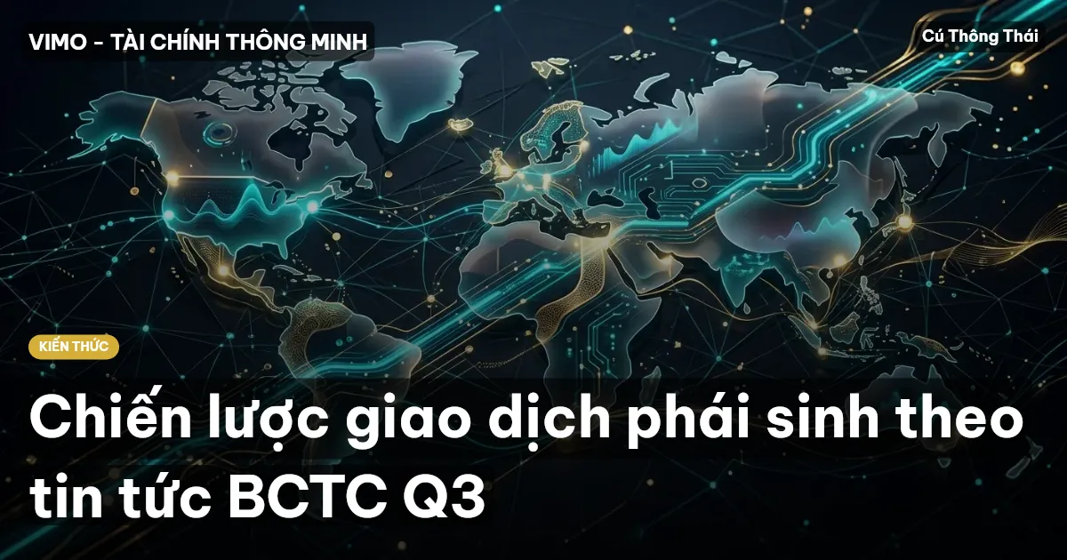Chiến lược giao dịch phái sinh theo tin tức BCTC Q3