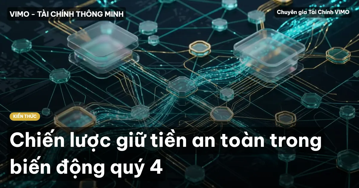 Chiến lược giữ tiền an toàn trong biến động quý 4