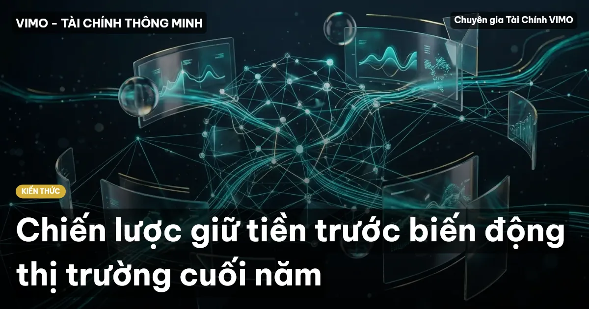 Chiến lược giữ tiền trước biến động thị trường cuối năm