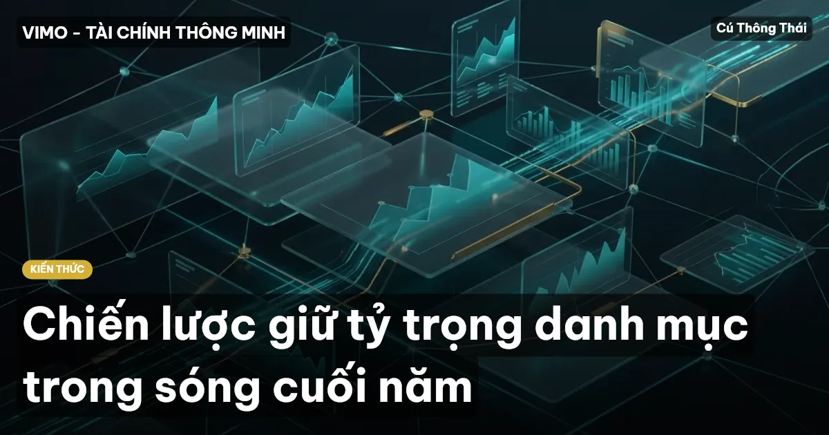 Chiến lược giữ tỷ trọng danh mục trong sóng cuối năm