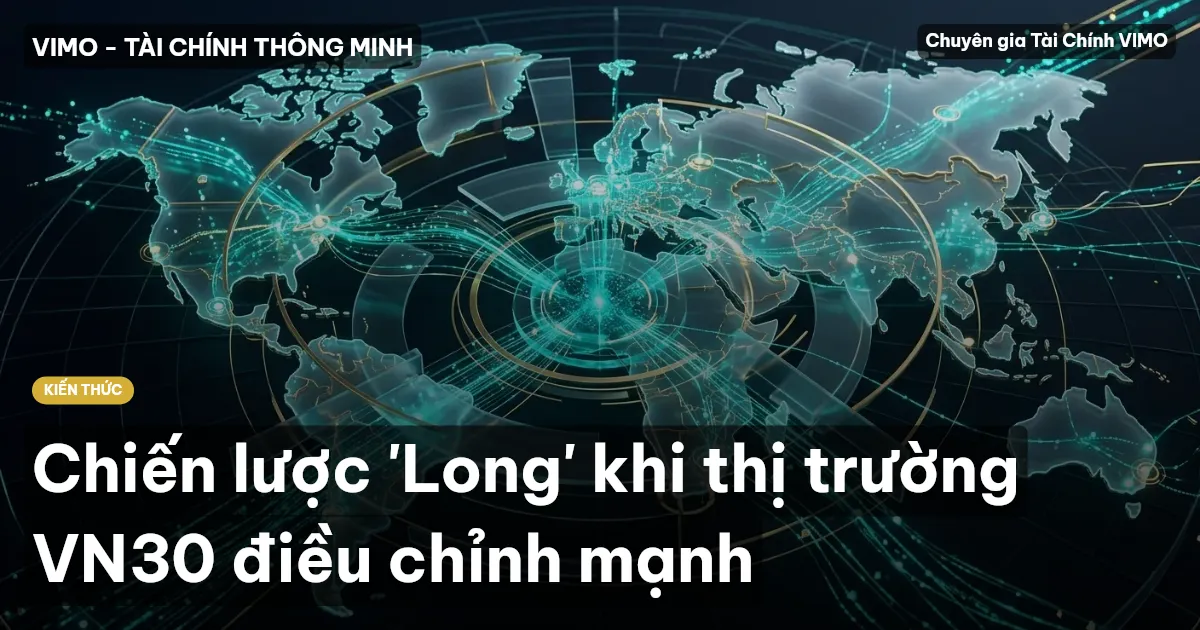 Chiến lược 'Long' khi thị trường VN30 điều chỉnh mạnh