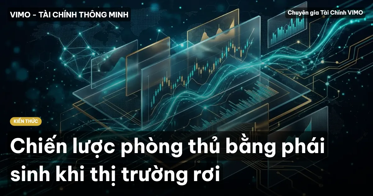 Chiến lược phòng thủ bằng phái sinh khi thị trường rơi