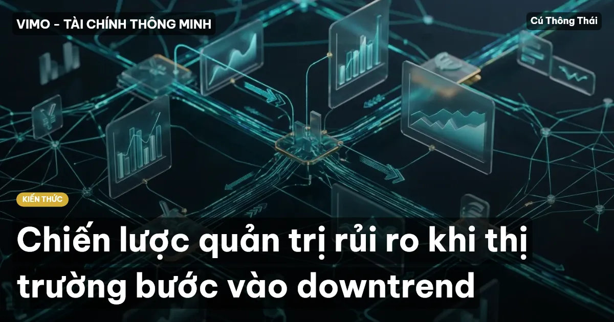 Chiến lược quản trị rủi ro khi thị trường bước vào downtrend