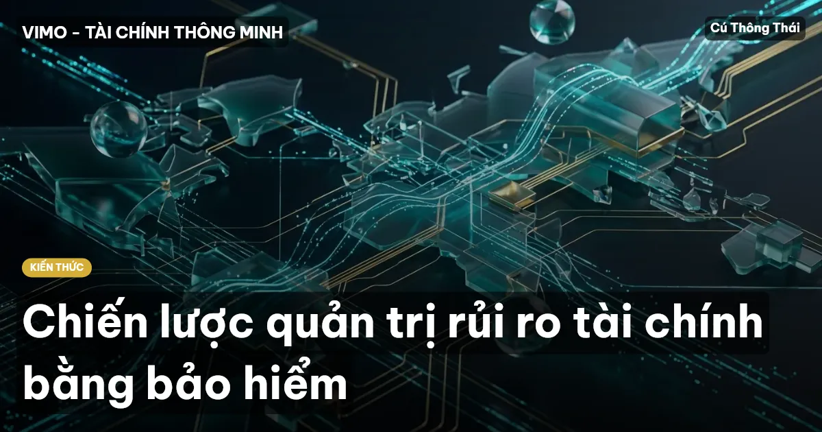 Chiến lược quản trị rủi ro tài chính bằng bảo hiểm