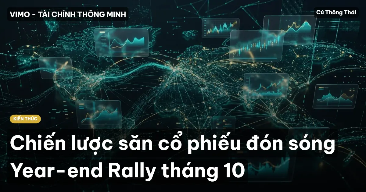 Chiến lược săn cổ phiếu đón sóng Year-end Rally tháng 10