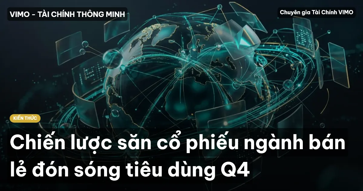 Chiến lược săn cổ phiếu ngành bán lẻ đón sóng tiêu dùng Q4