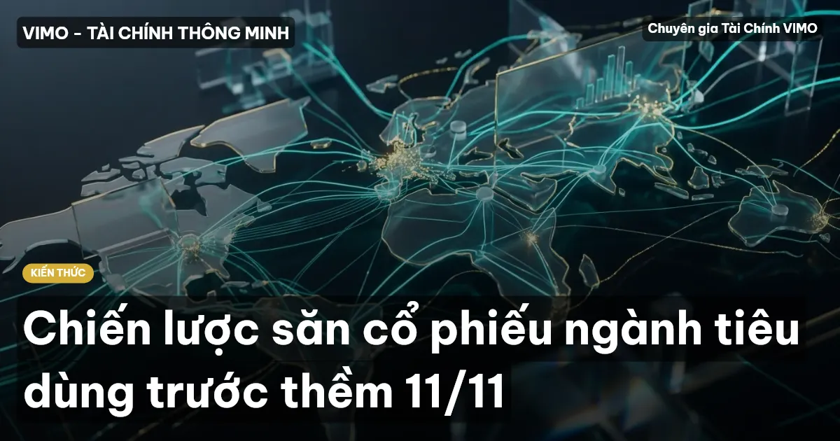 Chiến lược săn cổ phiếu ngành tiêu dùng trước thềm 11/11