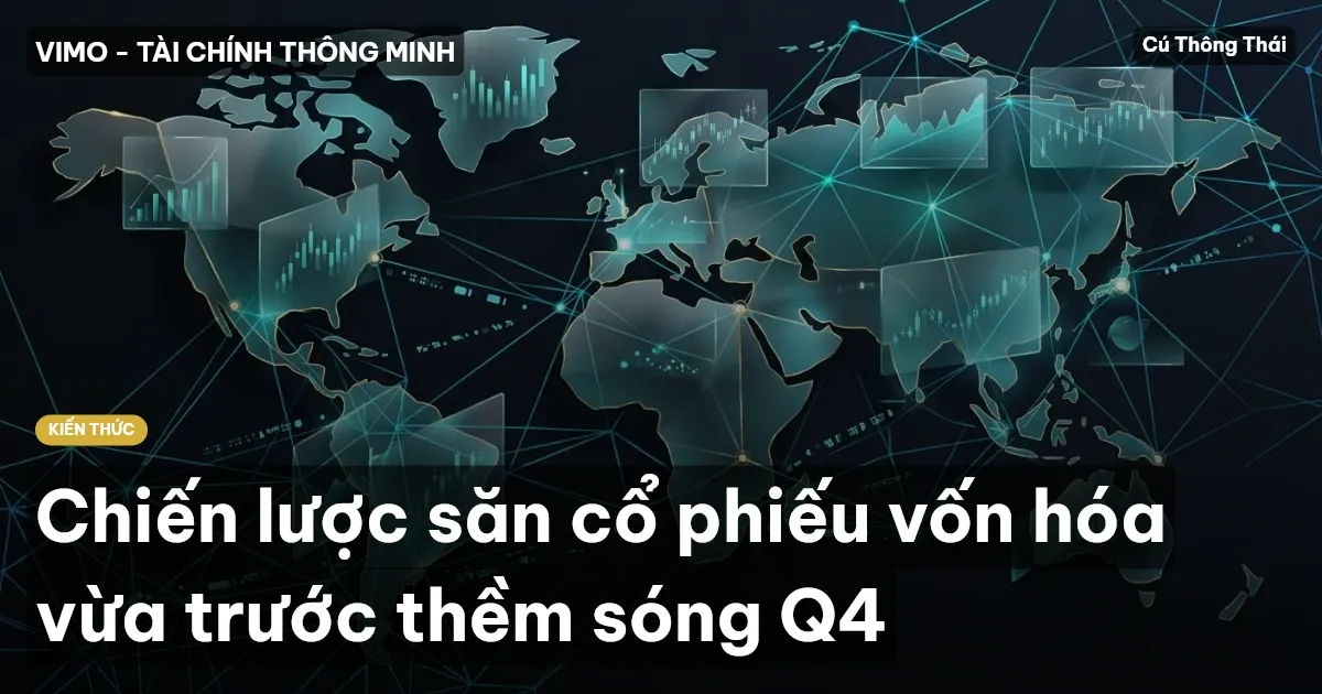 Chiến lược săn cổ phiếu vốn hóa vừa trước thềm sóng Q4