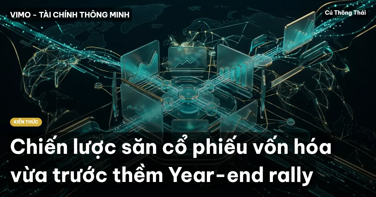 Chiến lược săn cổ phiếu vốn hóa vừa trước thềm Year-end rally
